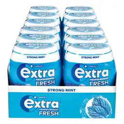 Netto Marken-Discount Wrigley's Extra Fresh Strong Mint zuckerfrei Dose 50 Stück, 12er Pack Angebot