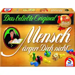 Netto Marken-Discount Schmidt Spiele Brettspiel Mensch ärgere Dich nicht - Gold-Edition Angebot