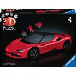 Netto Marken-Discount Ravensburger Puzzle 3D Puzzle Ferrari SF 90 Stradale Angebot