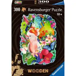 Netto Marken-Discount Ravensburger Puzzle Wodden Puzzle Exotische Vögel Angebot