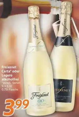 inkoop Freixenet Carta oder Legero alkoholfrei Angebot
