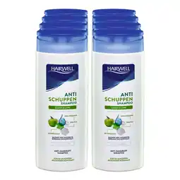 Netto Marken-Discount Hairwell Shampoo Anti Schuppen Clean & Care 300 ml, 8er Pack Angebot