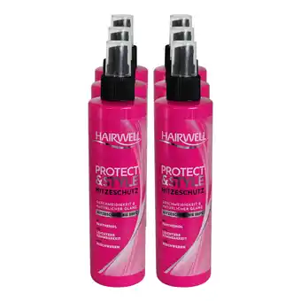 Netto Marken-Discount Hairwell Hitzeschutz Spray 250 ml, 6er Pack Angebot