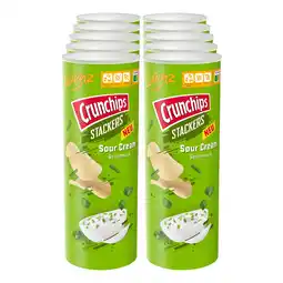 Netto Marken-Discount Lorenz Crunchips Stackers Sour Cream 175 g, 10er Pack Angebot