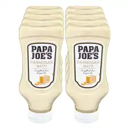 Netto Marken-Discount Papa Joe's Parmesan Mayonnaise 300 ml, 8er Pack Angebot