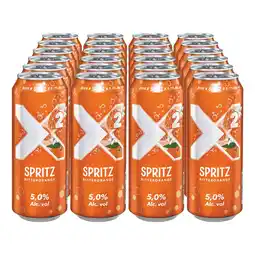 Netto Marken-Discount X2 Spritz Bitterorange Bier Mix 5,0 % vol 0,5 Liter Dose, 24er Pack Angebot