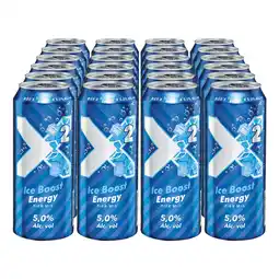 Netto Marken-Discount X2 Energy 5,0% Vol 0,5 Liter Dose, 24er Pack Angebot