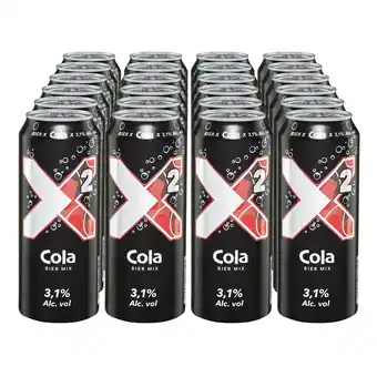 Netto Marken-Discount X2 Cola Bier Mix 3,1 % vol 0,5 Liter Dose, 24er Pack Angebot