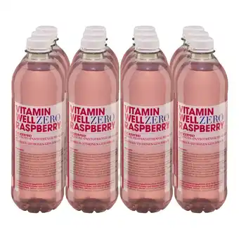 Netto Marken-Discount Vitamin Well Zero Raspberry 0,5 Liter, 12er Pack Angebot