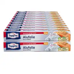 Netto Marken-Discount Toppits Alufolie 10m, 20er Pack Angebot