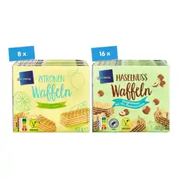 Netto Marken-Discount Biscoteria Waffelschnitten sortiert - 4 x 65 g / 260 g, 24er Pack Angebot