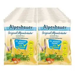 Netto Marken-Discount Alpenbauer Original Alpenkräuterbonbons zuckerreduziert 60g, 20er Pack Angebot