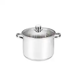 Netto Marken-Discount Michelino Kochtopf ø12 cm, aus hochwertigem Edelstahl mit Glasdeckel Angebot