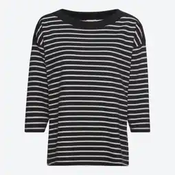 NKD Damen-Langarmshirt mit modernen Streifen Angebot