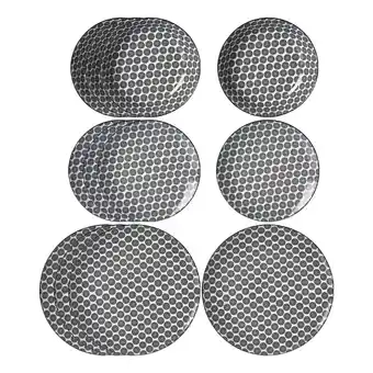 Netto Marken-Discount Ritzenhoff & Breker Teller-Set Takeo Circles 12er Set Angebot