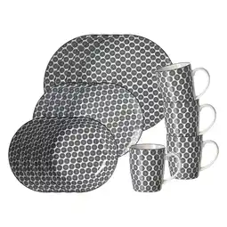Netto Marken-Discount Ritzenhoff & Breker Kombiservice Takeo Circles 16er Set Angebot