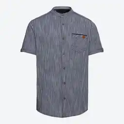 NKD Herren-Kurzarm-Hemd mit Stehkragen Angebot