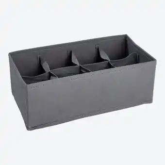 NKD Sockenorganizer Emma mit 8 Fächern, ca. 28x14x11cm Angebot