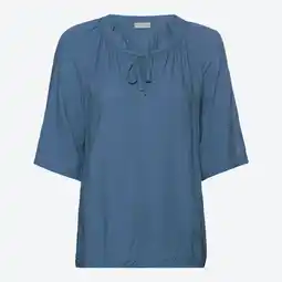 NKD Damen-Bluse mit V-Ausschnitt aus Viskose Angebot