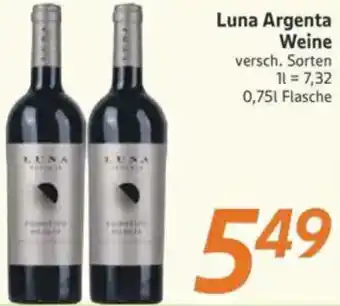 inkoop Luna Argenta Weine Angebot