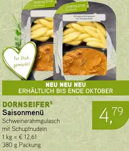 Dornseifer DORNSEIFERS Saisonmenü Angebot