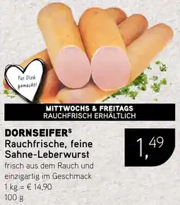 Dornseifer DORNSEIFERS Rauchfrische, feine Sahne-Leberwurst Angebot