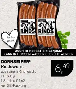 Dornseifer DORNSEIFERS Rindswurst Angebot