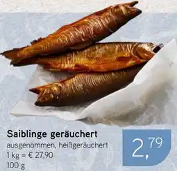 Dornseifer Saiblinge geräuchert Angebot