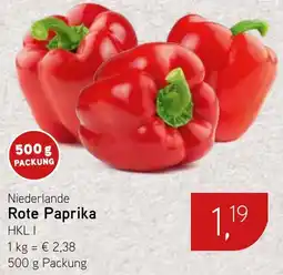 Dornseifer Niederlande Rote Paprika Angebot