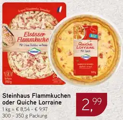 Dornseifer Steinhaus Flammkuchen oder Quiche Lorraine Angebot