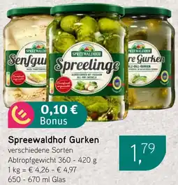 Dornseifer Spreewaldhof Gurken Angebot