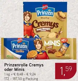 Dornseifer Prinzenrolle Cremys oder Minis Angebot