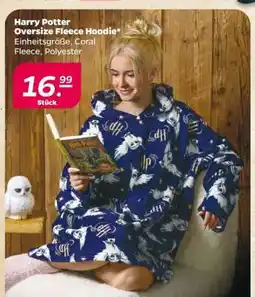 NETTO Harry Potter Oversize Fleece Hoodie Angebot