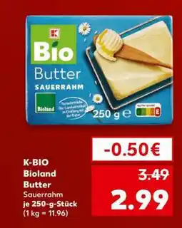 Kaufland K-BIO Bioland Butter Sauerrahm Angebot