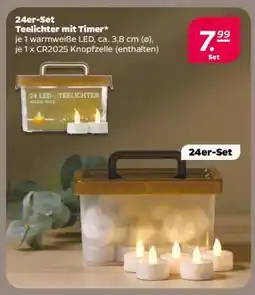 NETTO 24er-Set Teelichter mit Timer Angebot