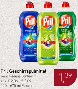 Dornseifer Pril Geschirrspülmittel Angebot