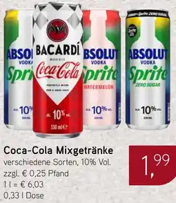 Dornseifer Coca-Cola Mixgetränke Angebot