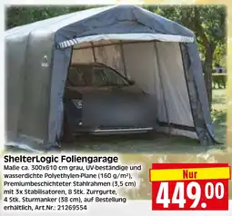 Herkules Baumarkt ShelterLogic Foliengarage Angebot