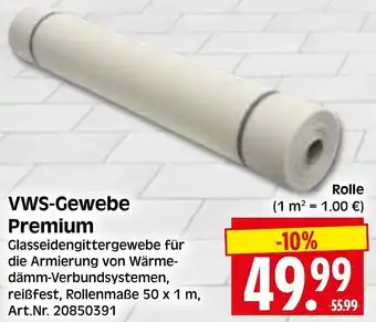Herkules Baumarkt VWS-Gewebe Premium Angebot