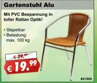 Stabilo Fachmarkt Gartenstuhl Alu Angebot