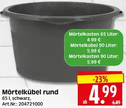 Herkules Baumarkt Mörtelkübel rund Angebot