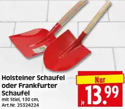 Herkules Baumarkt Holsteiner Schaufel oder Frankfurter Schaufel Angebot