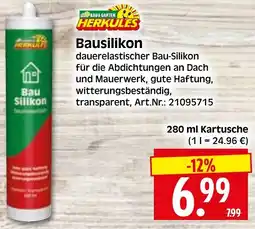 Herkules Baumarkt Bausilikon Angebot