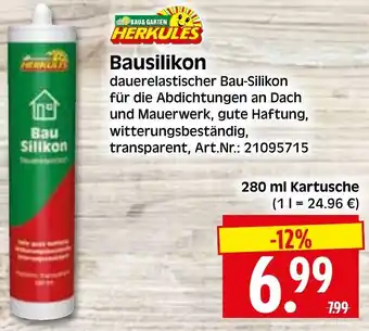 Herkules Baumarkt Bausilikon Angebot