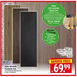 Herkules Baumarkt Ribo Akustik Paneele XXL Angebot