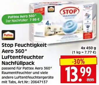 Herkules Baumarkt Pattex Stop Feuchtigkeit Aero 360° Luftentfeuchter Nachfüllpack Angebot