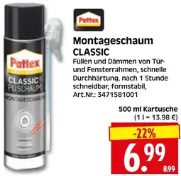 Herkules Baumarkt Pattex Montageschaum CLASSIC Angebot