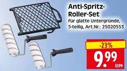 Herkules Baumarkt Anti-Spritz Roller-Set Angebot