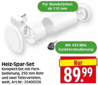 Herkules Baumarkt Heiz-Spar-Set Angebot