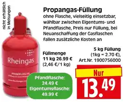 Herkules Baumarkt Propangas-Füllung Angebot